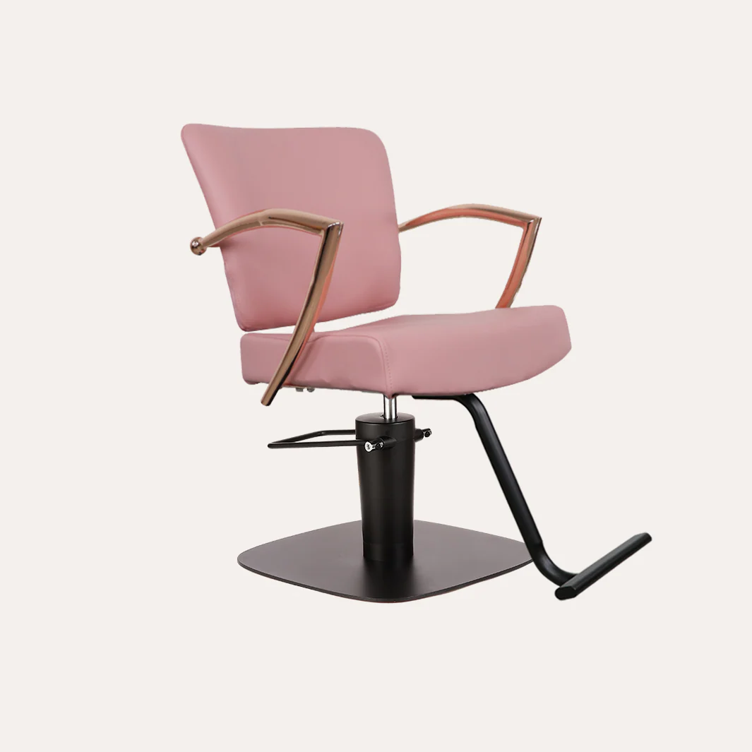 Manhattan Rose Gold Salon Chair - Image 29