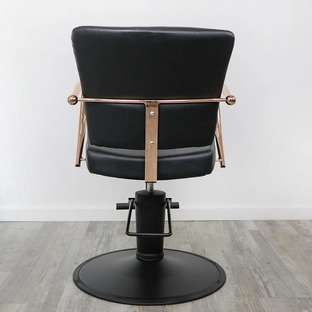 Manhattan Rose Gold Salon Chair - Image 5
