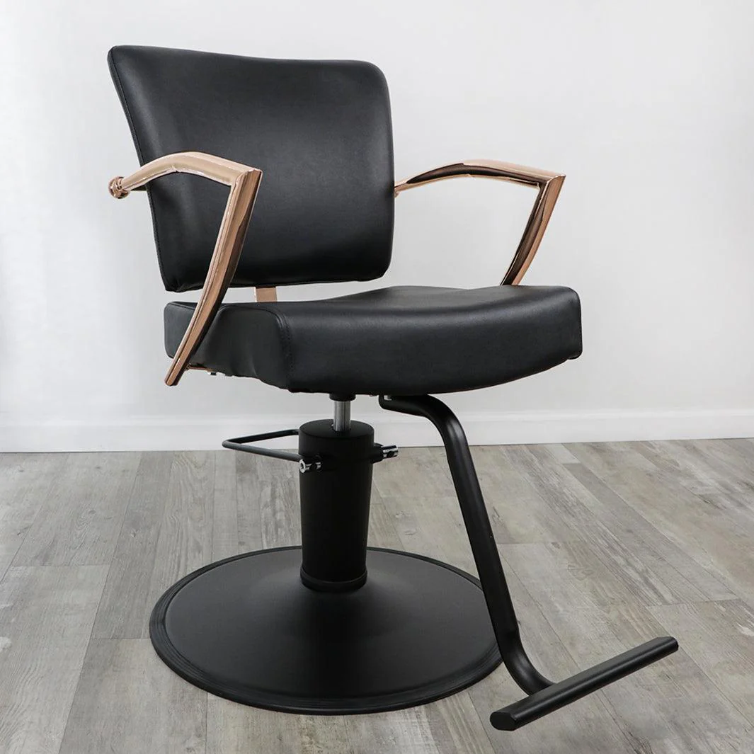 Manhattan Rose Gold Salon Chair - Image 6