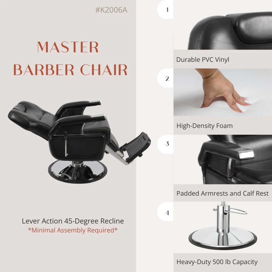 Master Barber Chair - Image 3