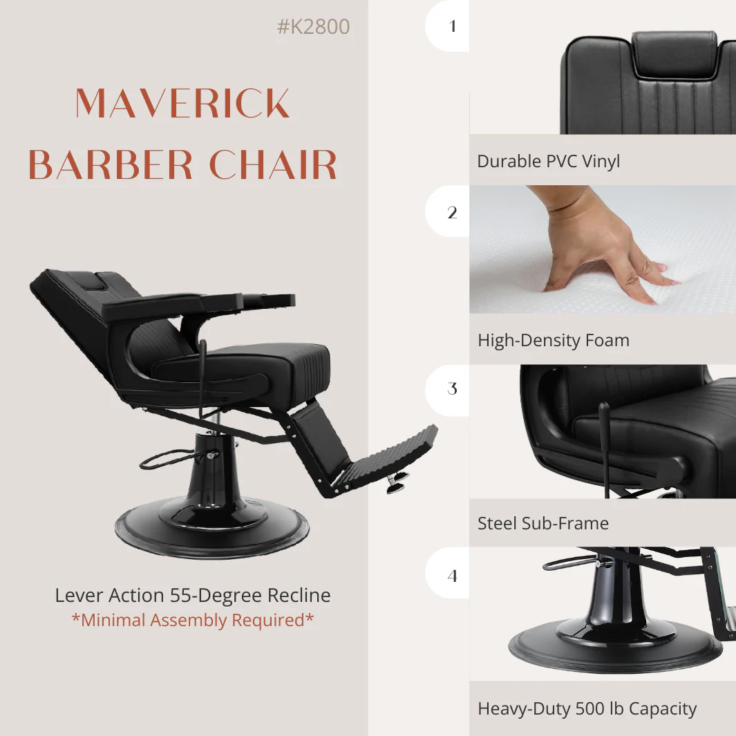 Maverick Barber Chair - Image 22