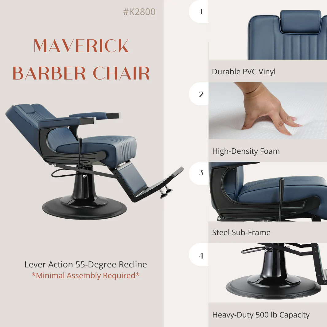 Maverick Barber Chair - Image 5