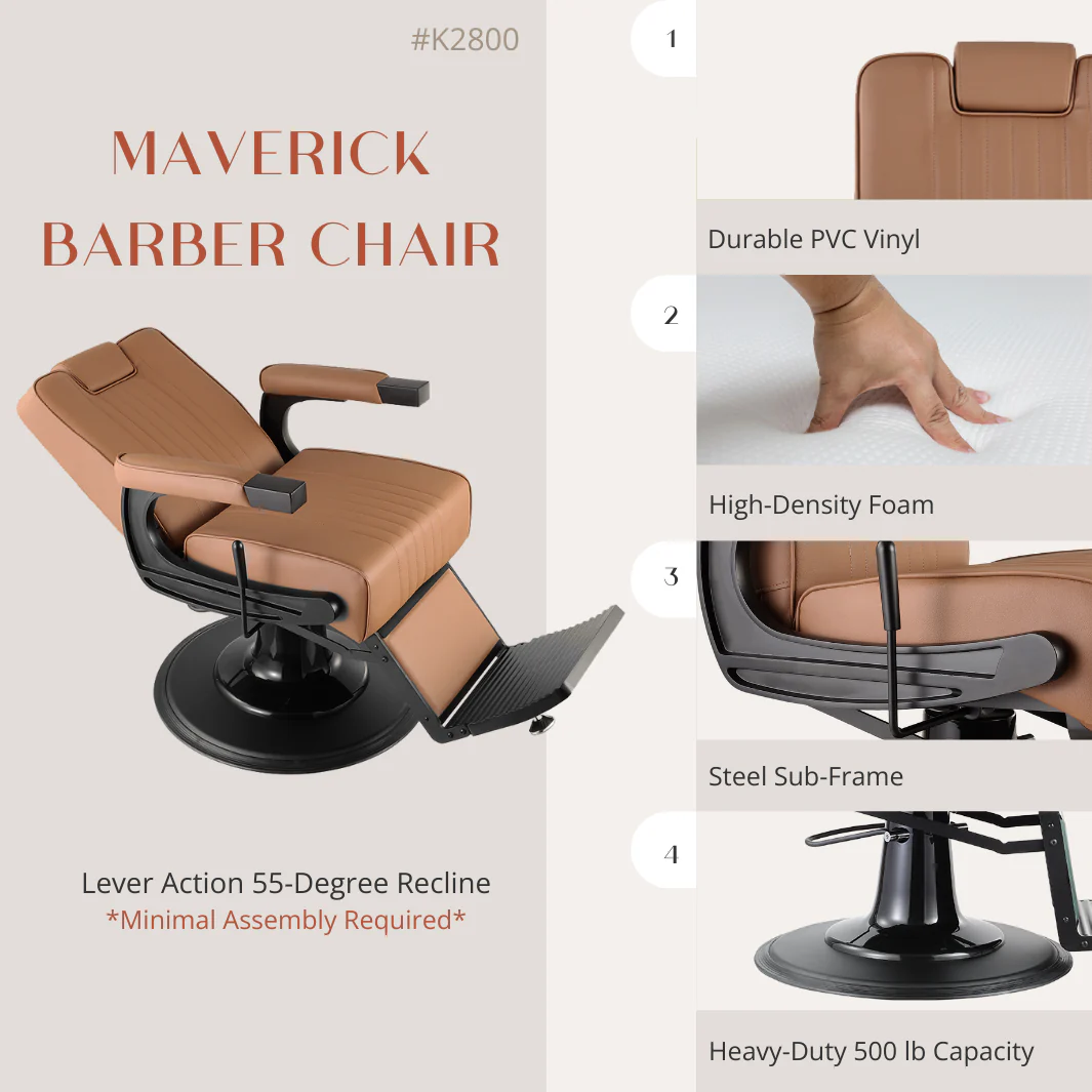 Maverick Barber Chair - Image 55