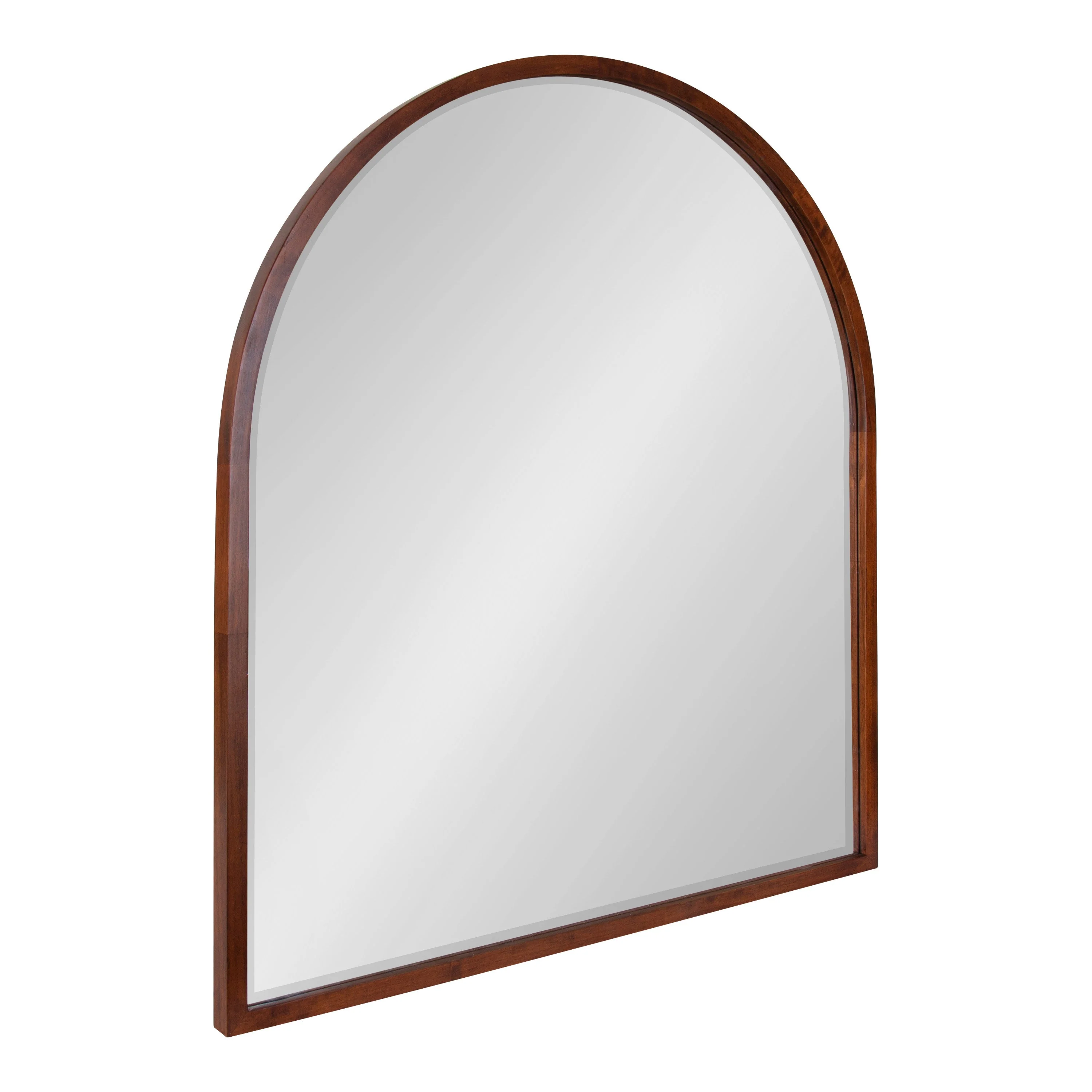 McLean Arch Wood Framed Wall Mirror - Image 3