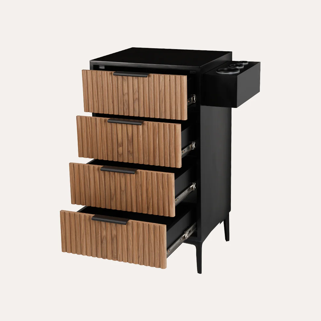 Noir Tambour Salon Station Stand - 2pks - Image 7