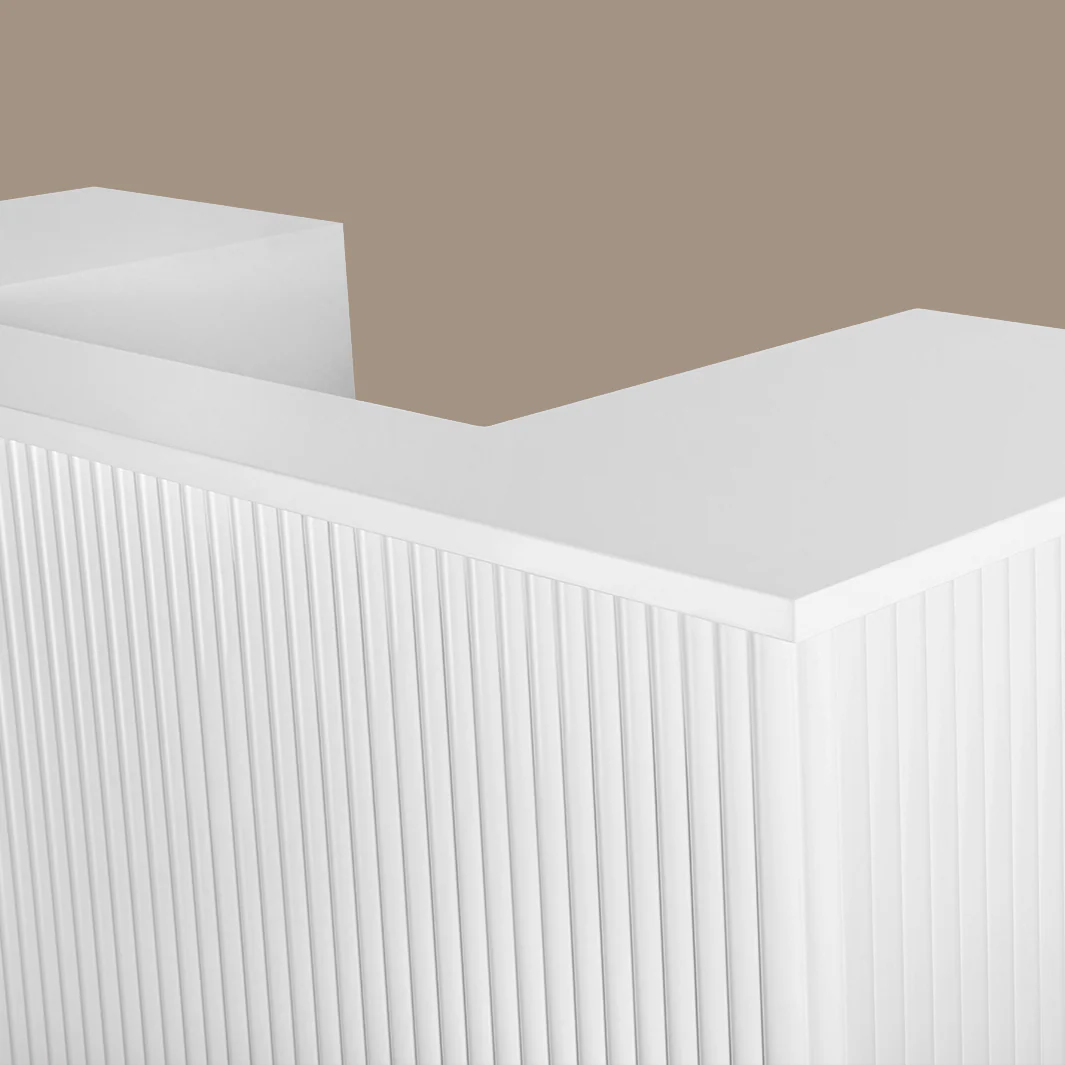 Nouveau Tambour Reception Desk (Large) - Image 26