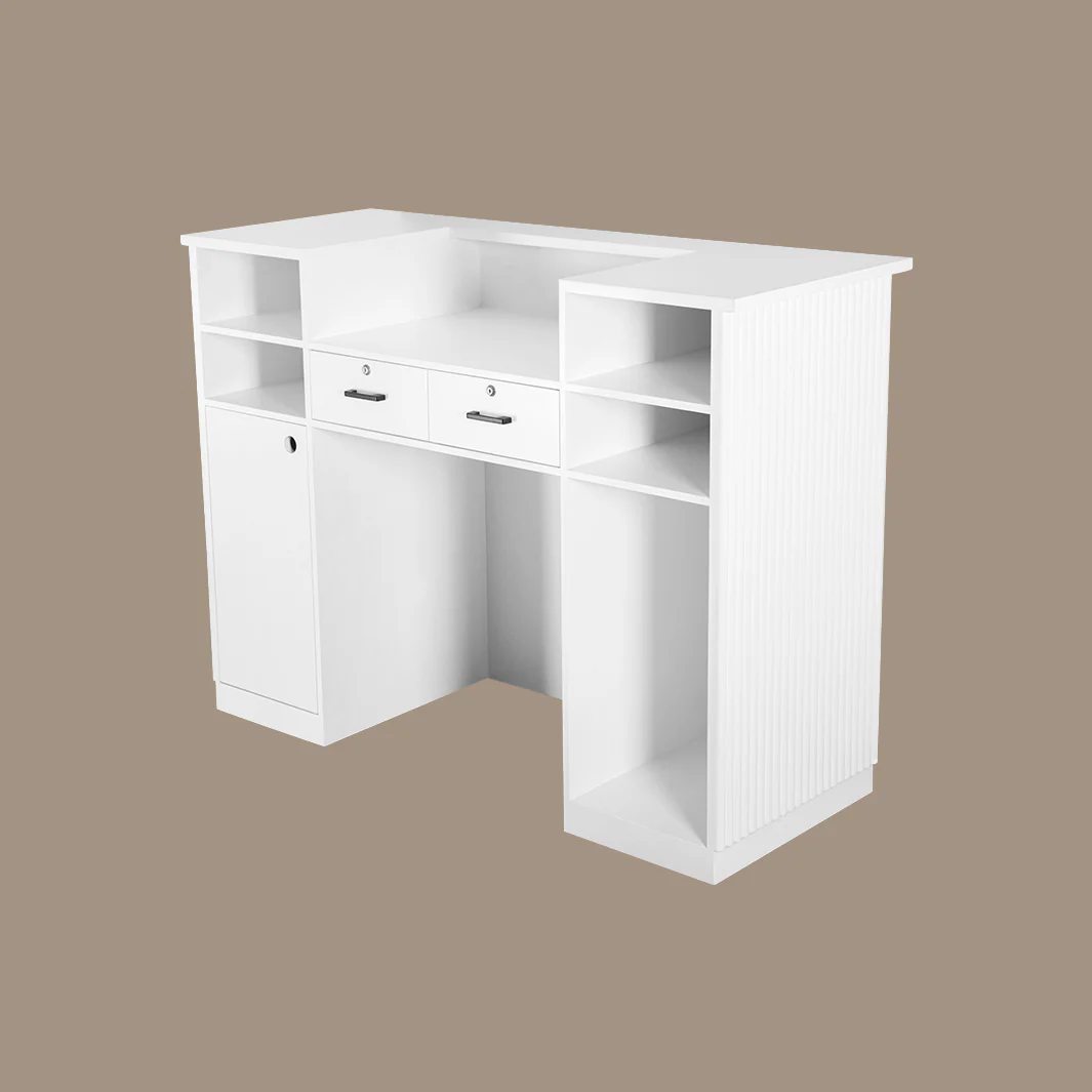 Nouveau Tambour Reception Desk (Large) - Image 28