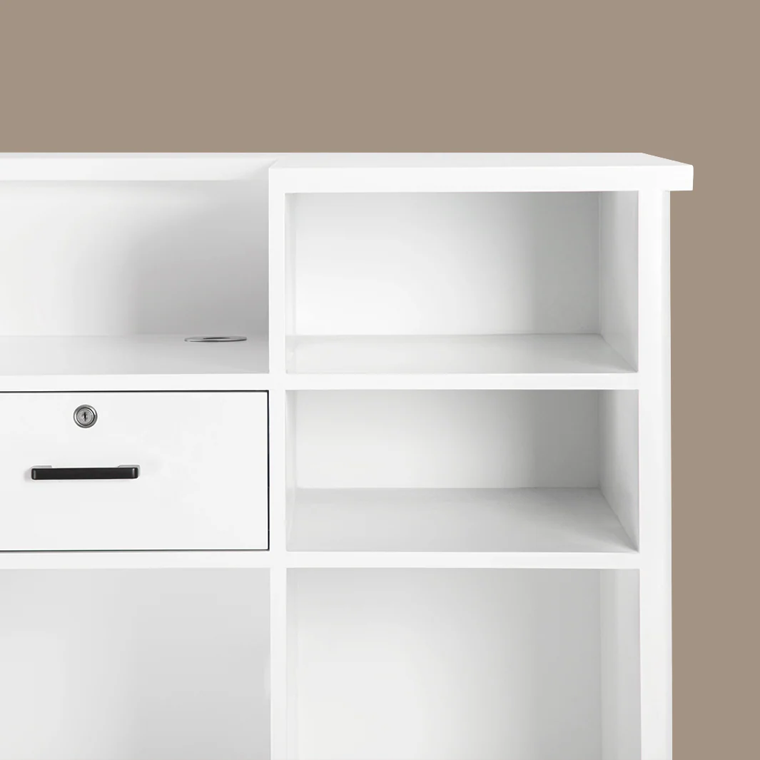 Nouveau Tambour Reception Desk (Large) - Image 29