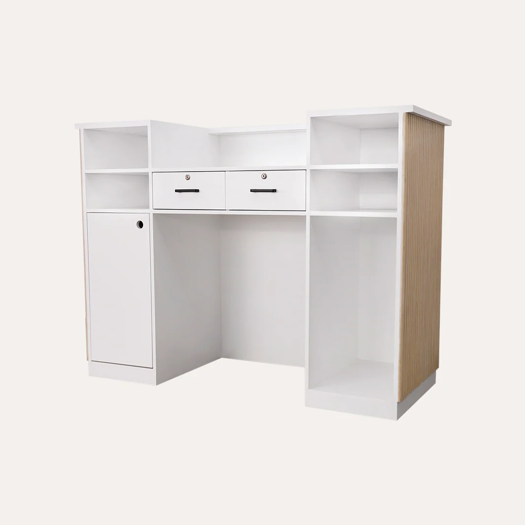 Nouveau Tambour Reception Desk (Large) - Image 9