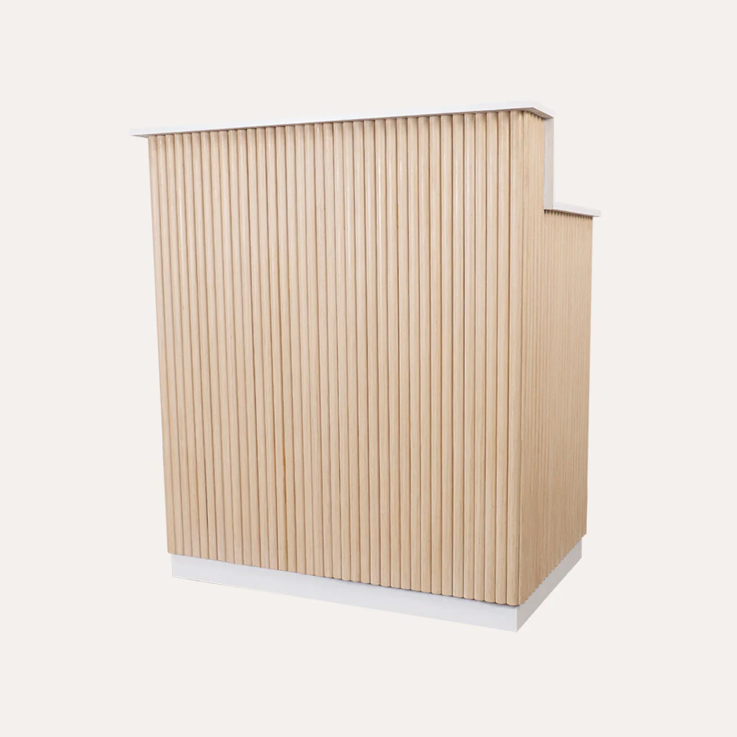 Nouveau Tambour Reception Desk (Small) - Image 10