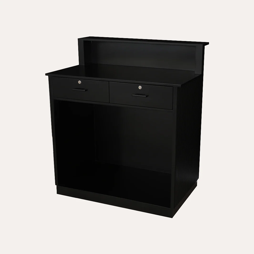 Nouveau Tambour Reception Desk (Small) - Image 14