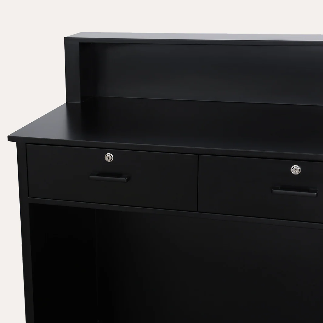 Nouveau Tambour Reception Desk (Small) - Image 15