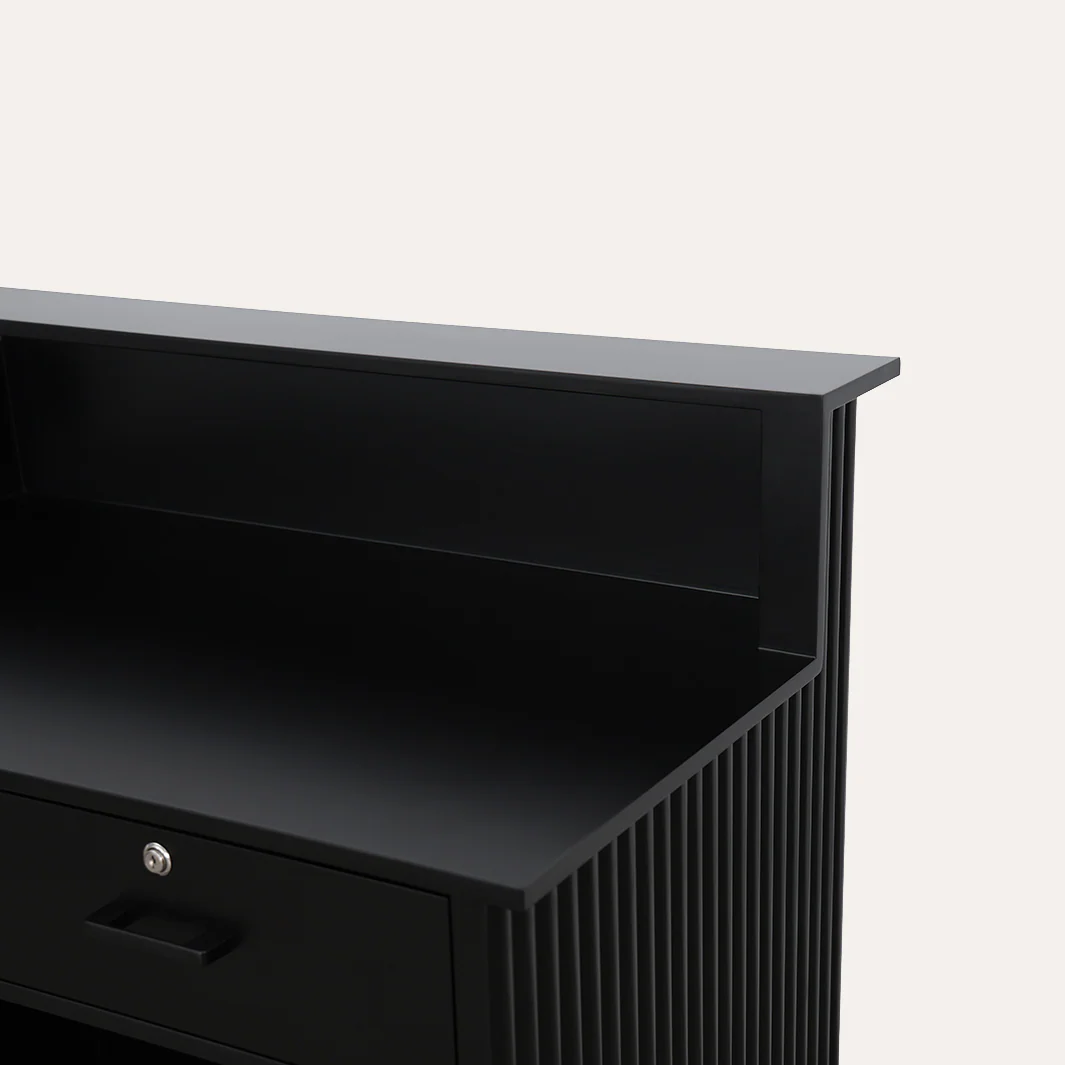 Nouveau Tambour Reception Desk (Small) - Image 17