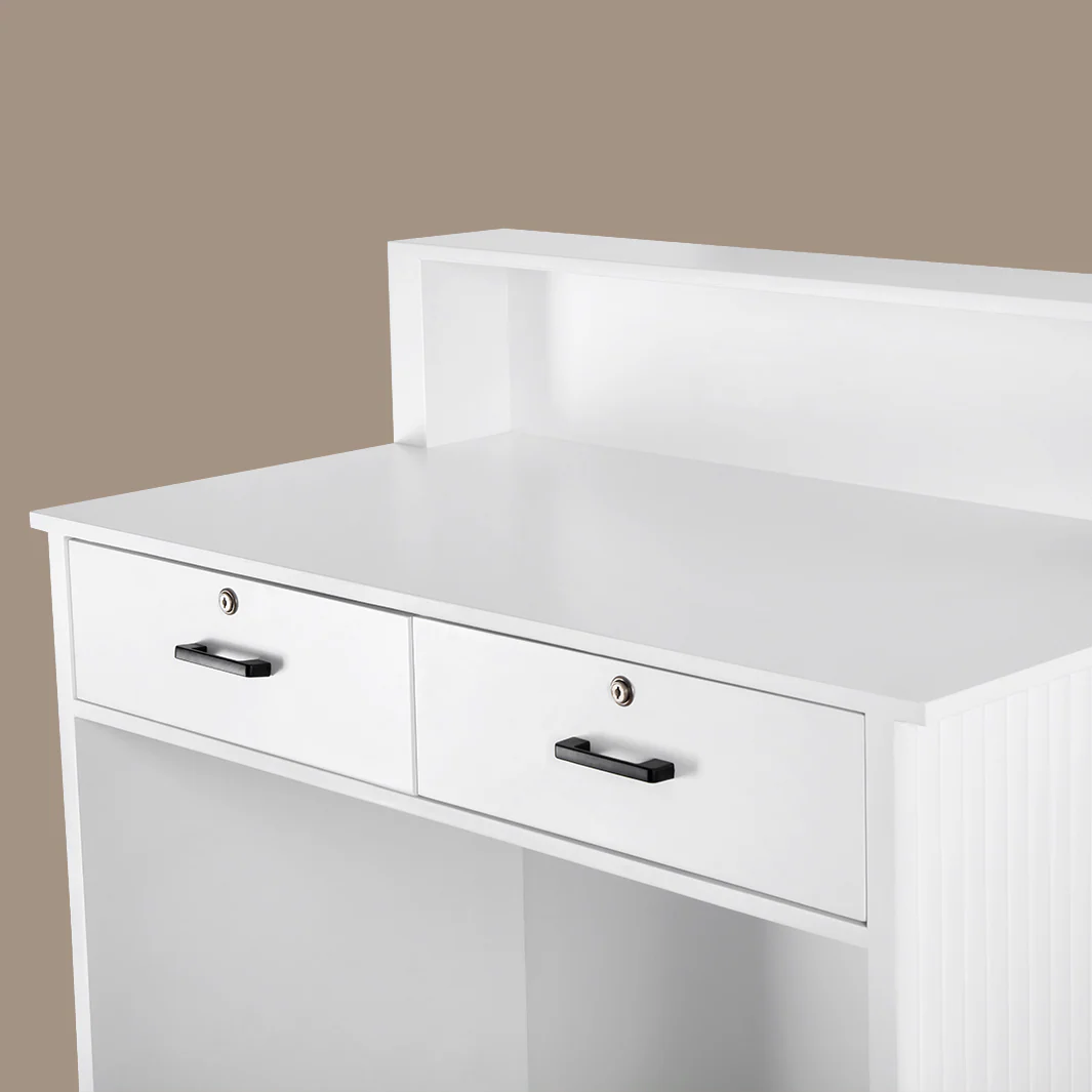 Nouveau Tambour Reception Desk (Small) - Image 28