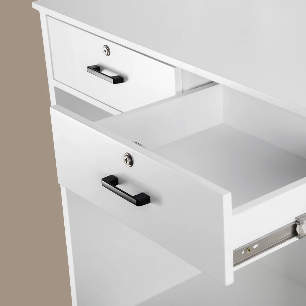 Nouveau Tambour Reception Desk (Small) - Image 29