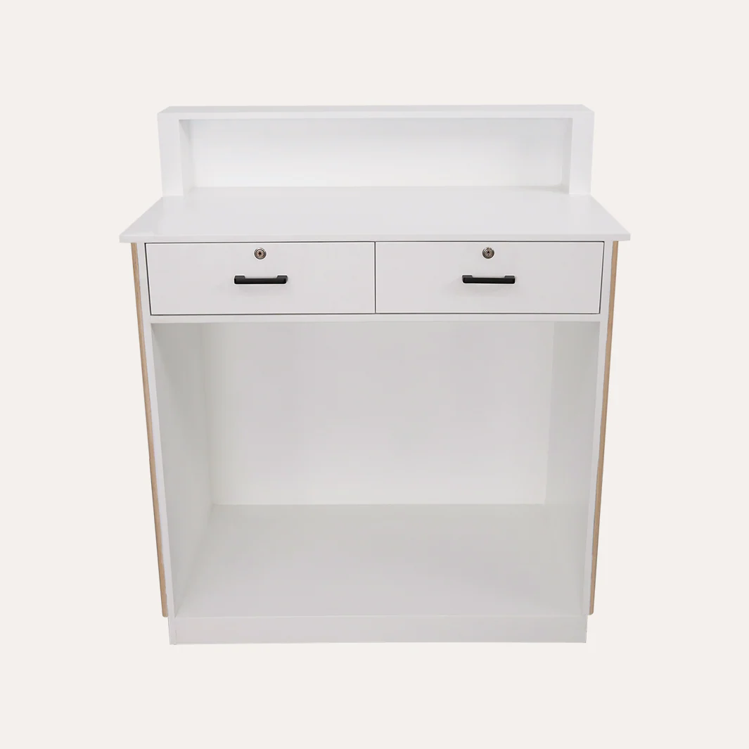 Nouveau Tambour Reception Desk (Small) - Image 4
