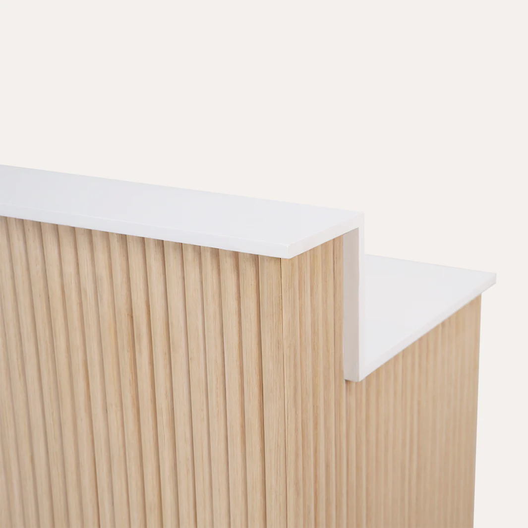 Nouveau Tambour Reception Desk (Small) - Image 9