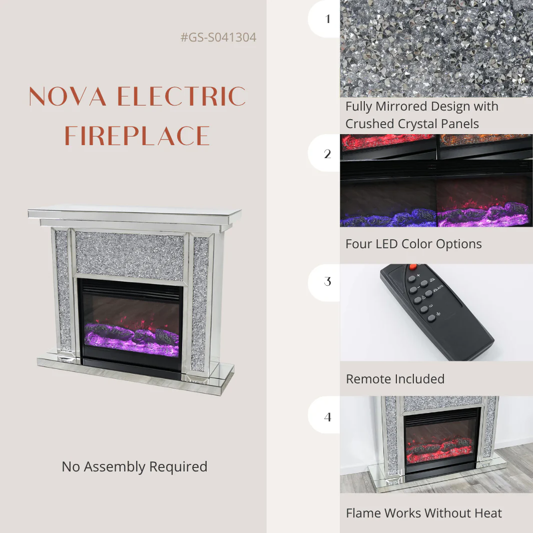 Nova Electric Fireplace - Image 3