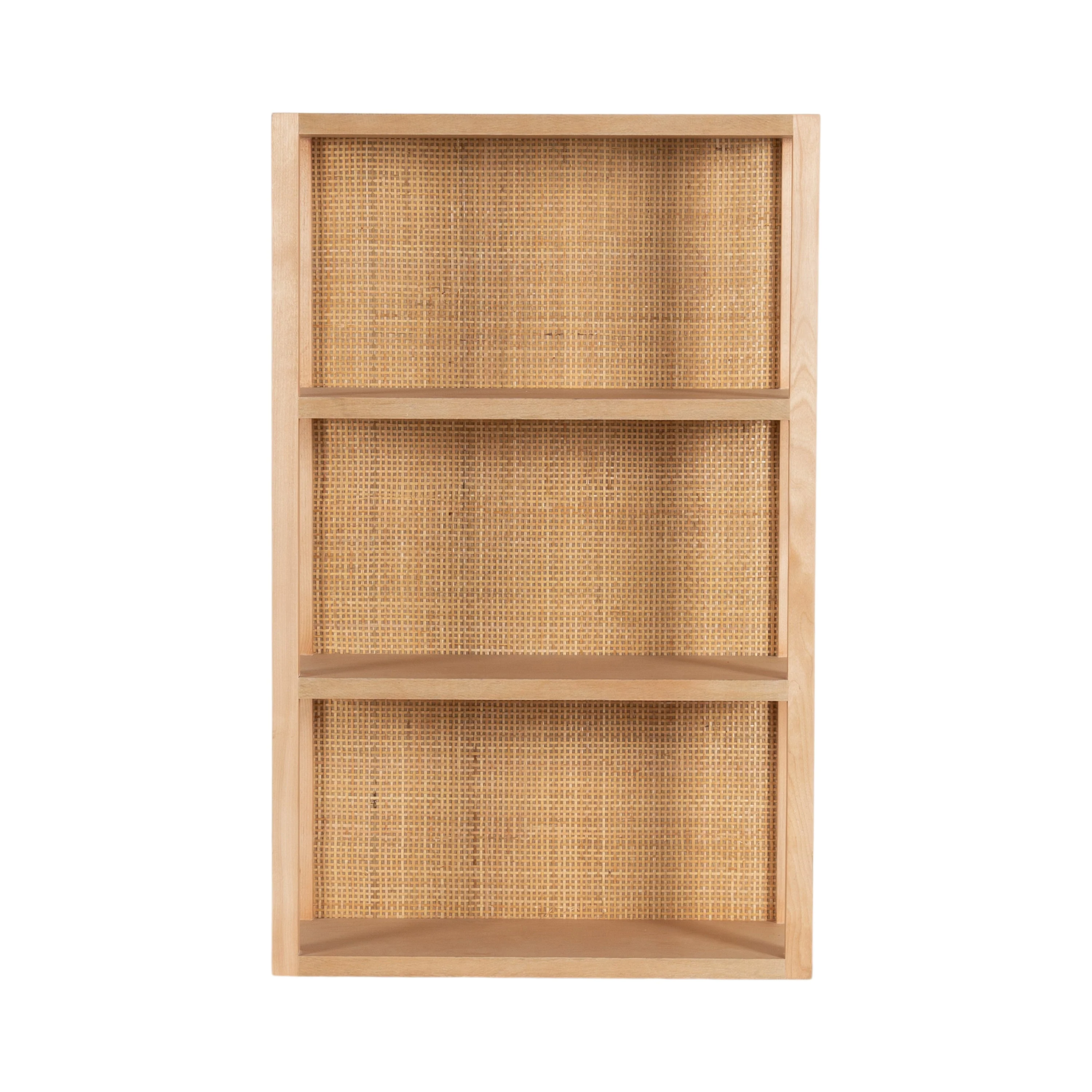 Ori Rattan/Wood Wall Shelf - Image 4