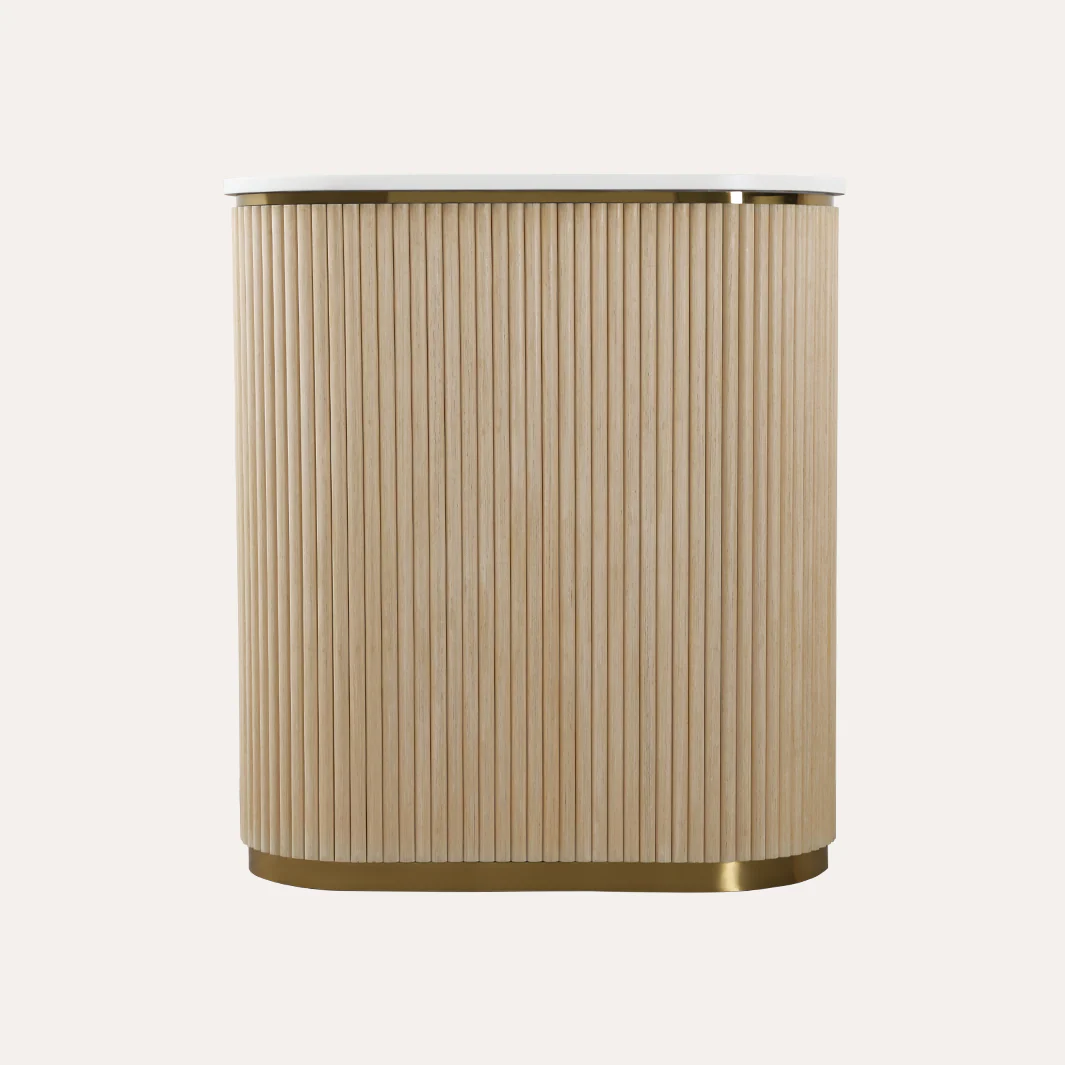 Petite René Tambour Reception Desk - Image 13