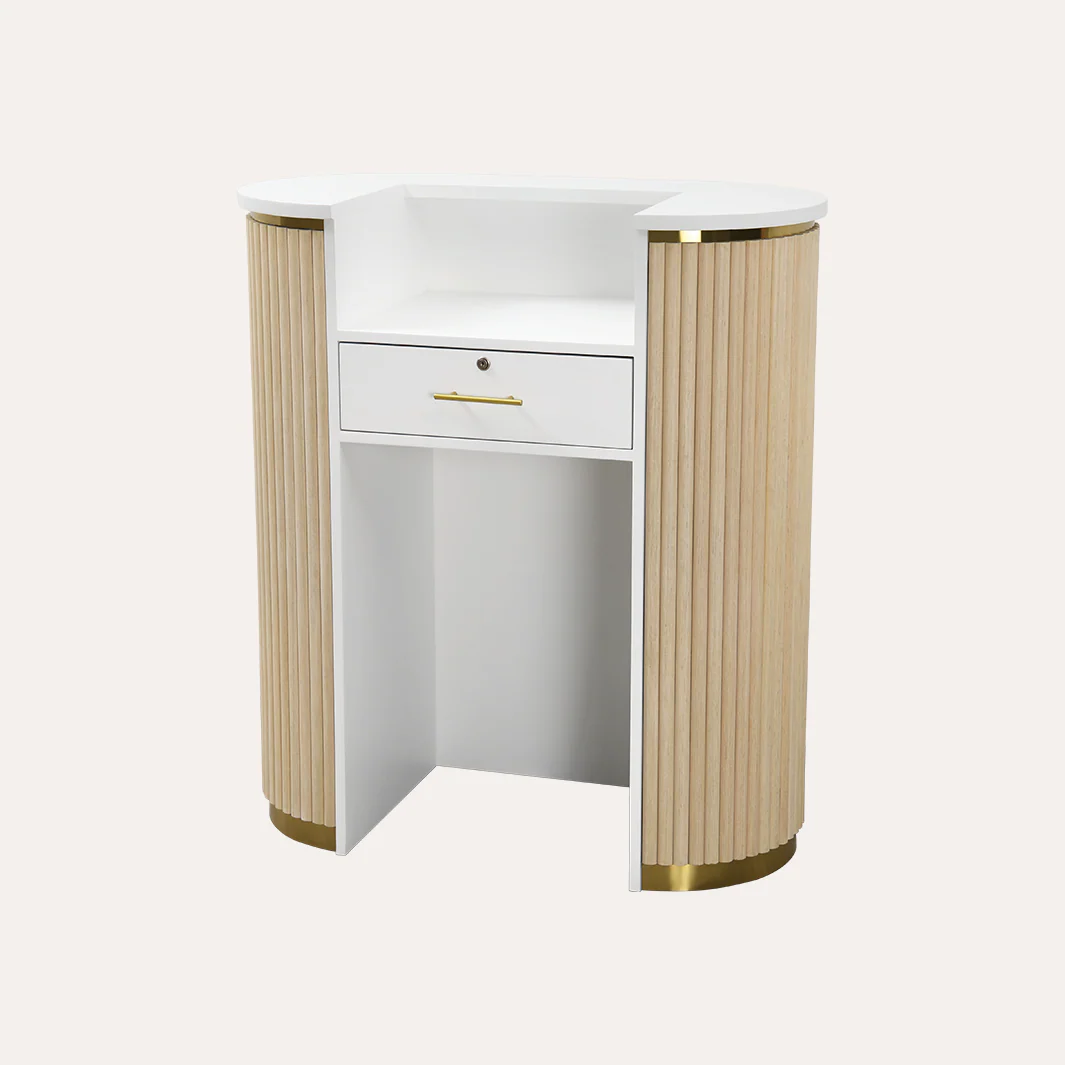 Petite René Tambour Reception Desk - Image 14