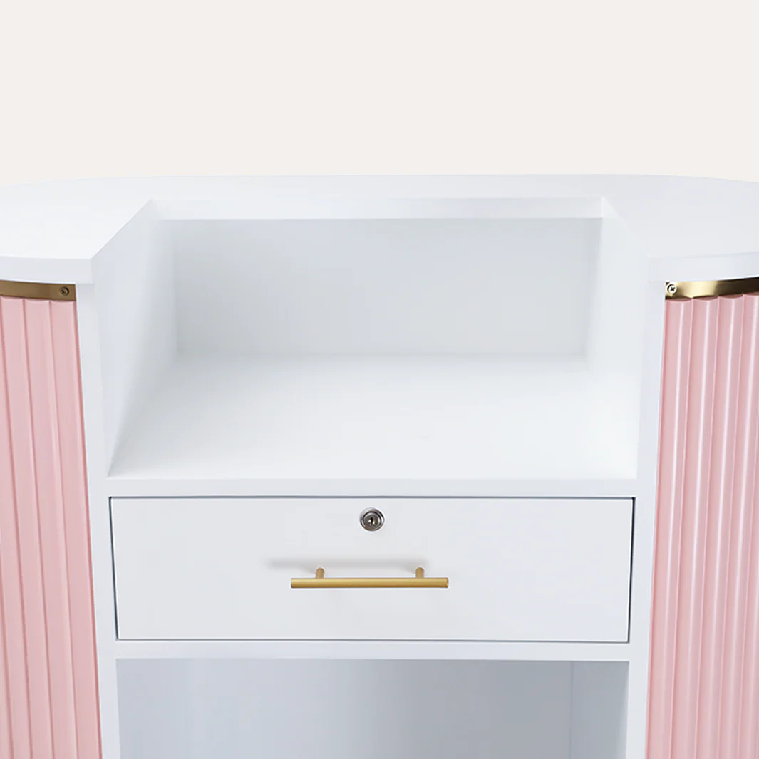Petite René Tambour Reception Desk - Image 44