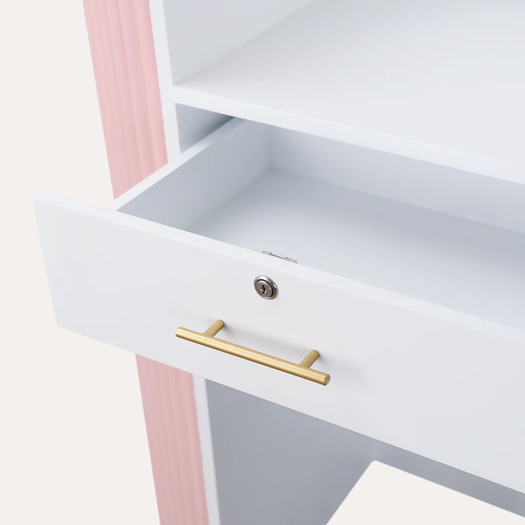 Petite René Tambour Reception Desk - Image 45
