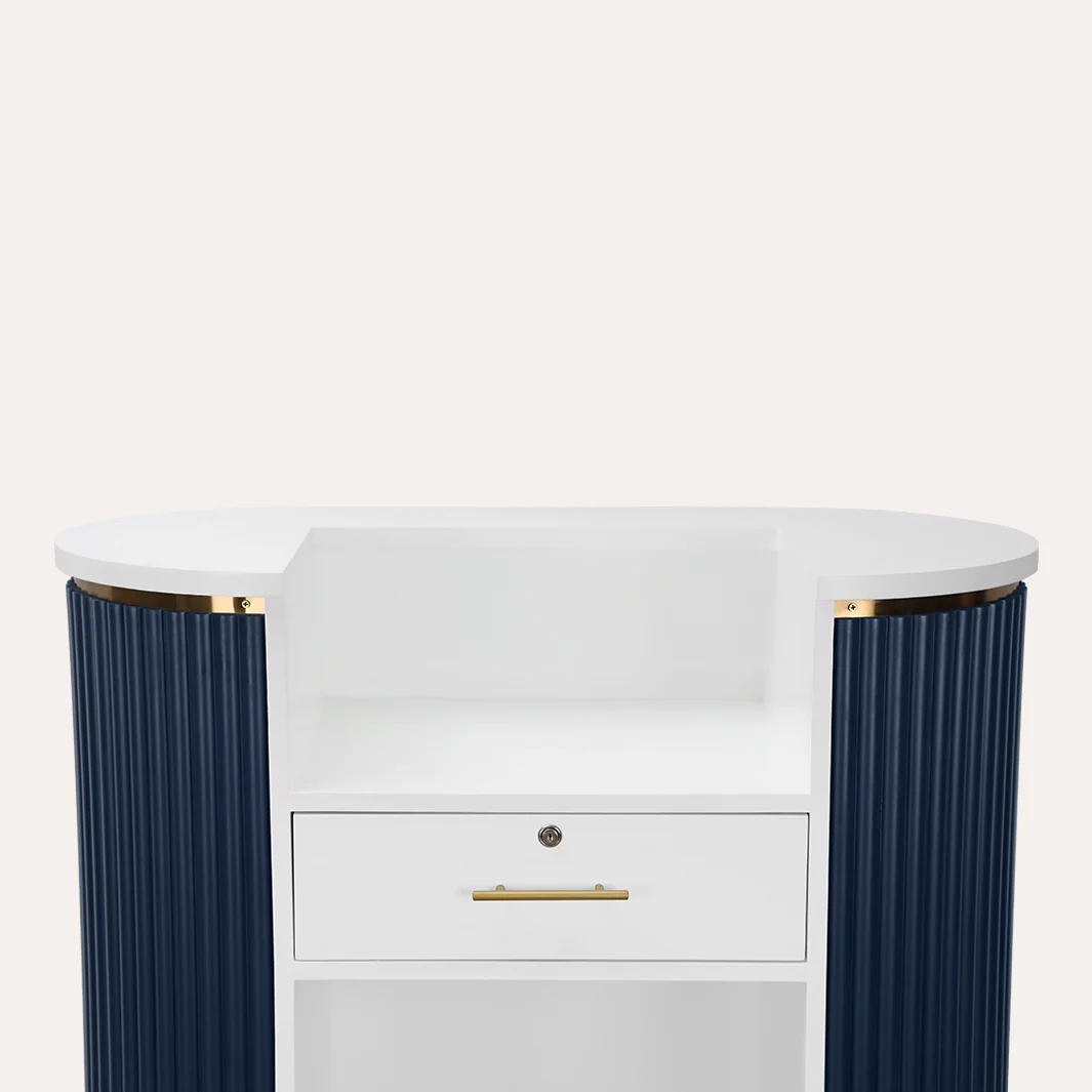 Petite René Tambour Reception Desk - Image 53