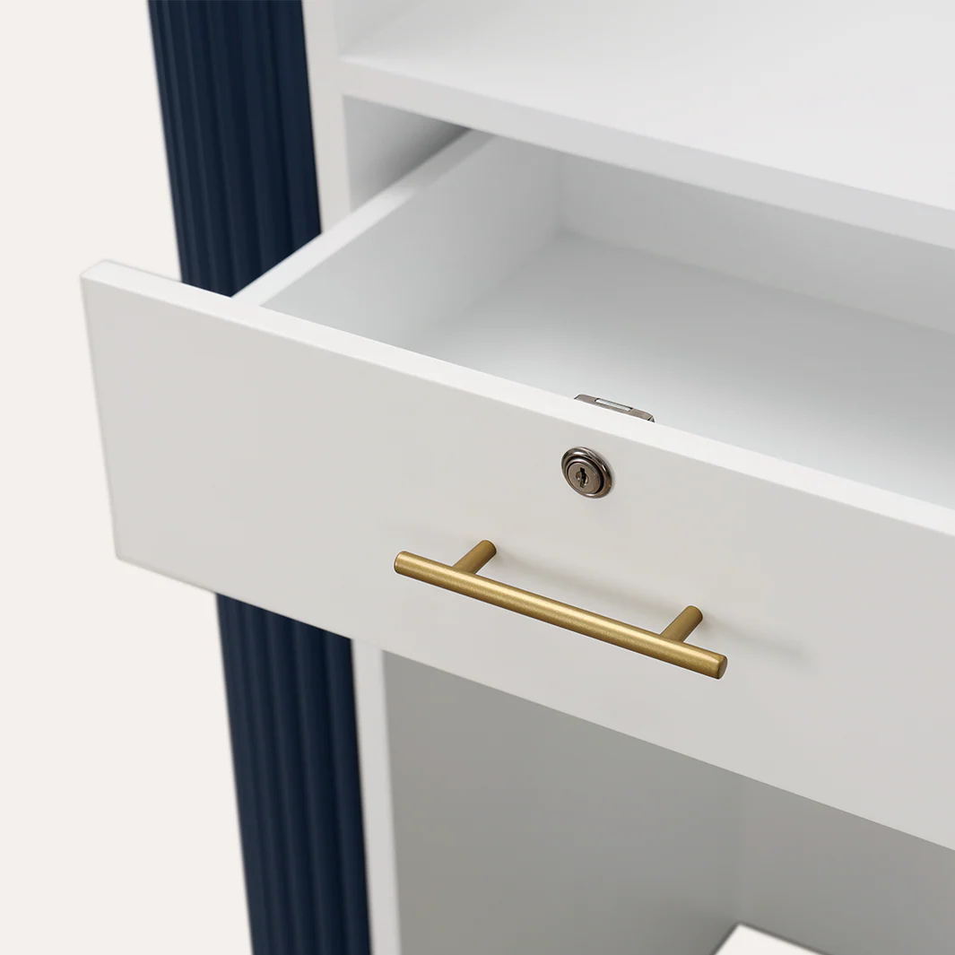 Petite René Tambour Reception Desk - Image 57
