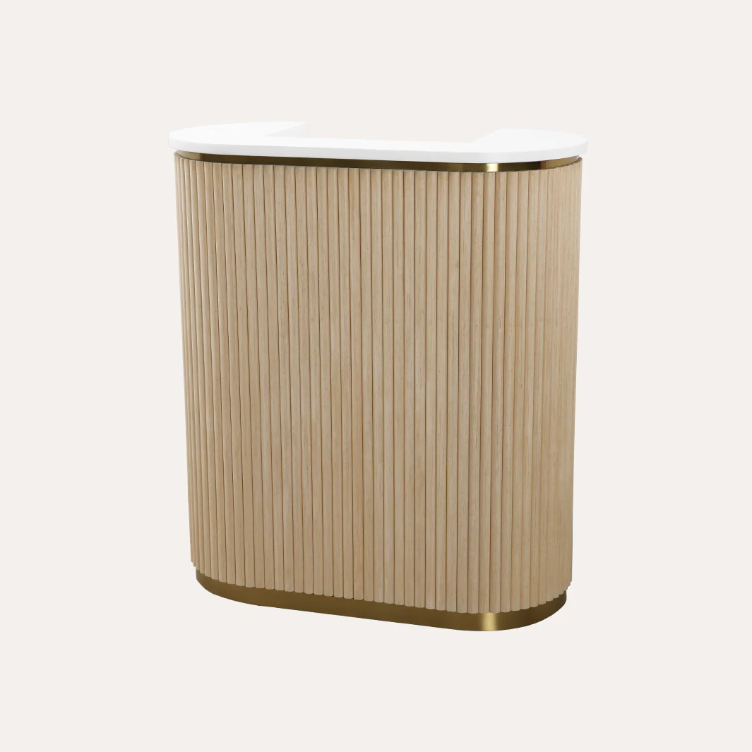 Petite René Tambour Reception Desk - Image 8