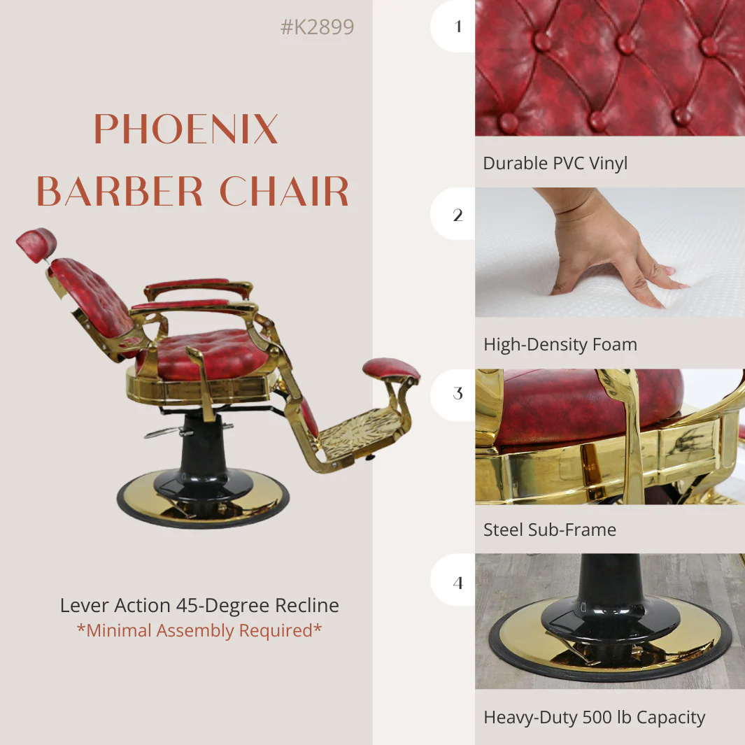 Phoenix Barber Chair - Image 14