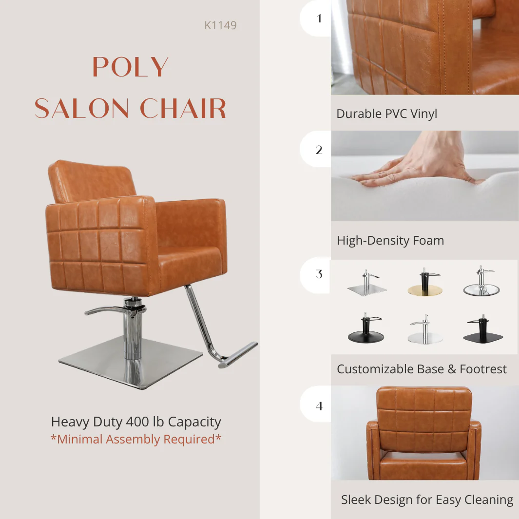 Poly Salon Chair - Image 43