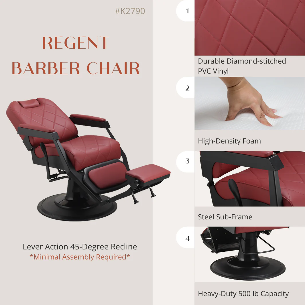 Regent Barber Chair - Image 15