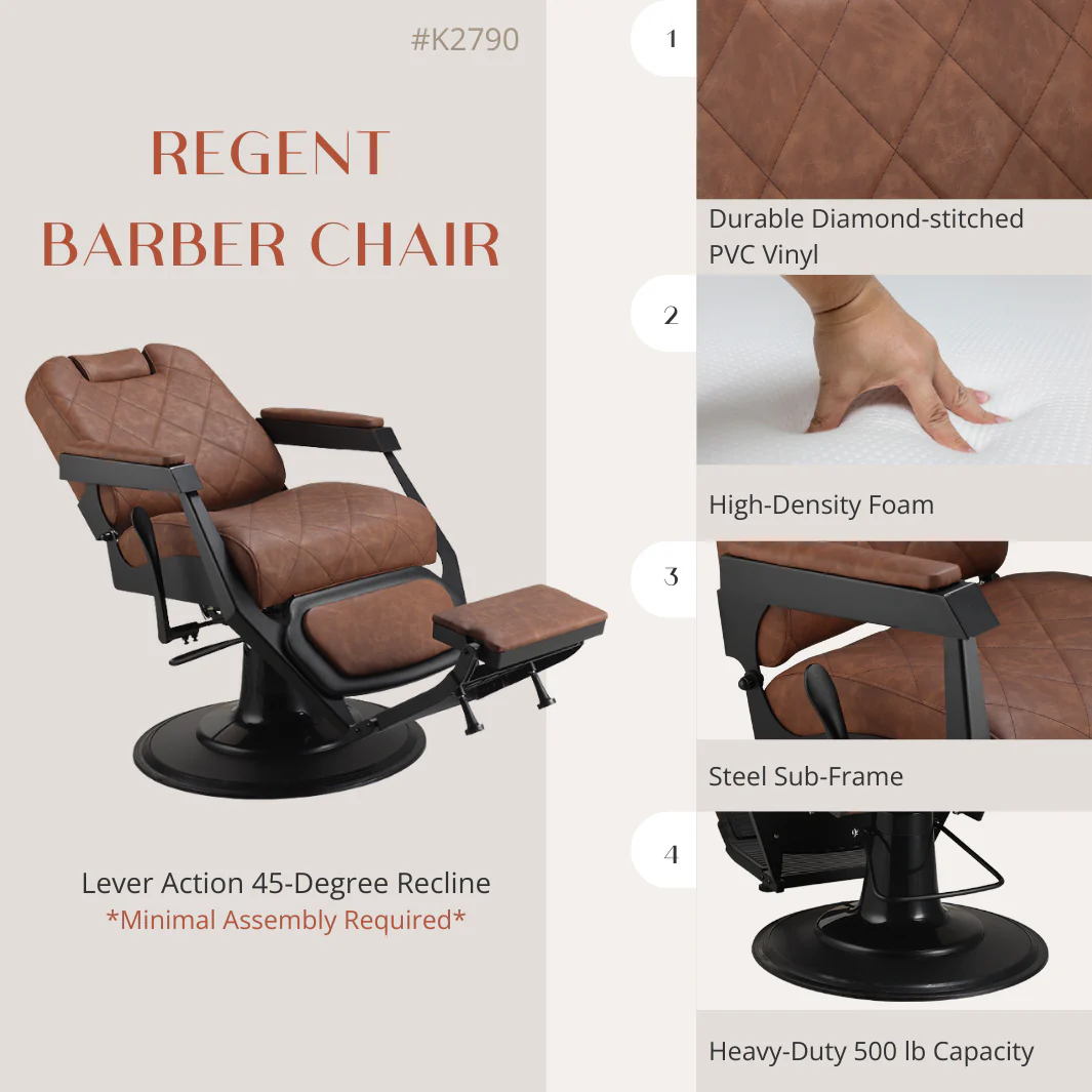 Regent Barber Chair - Image 3