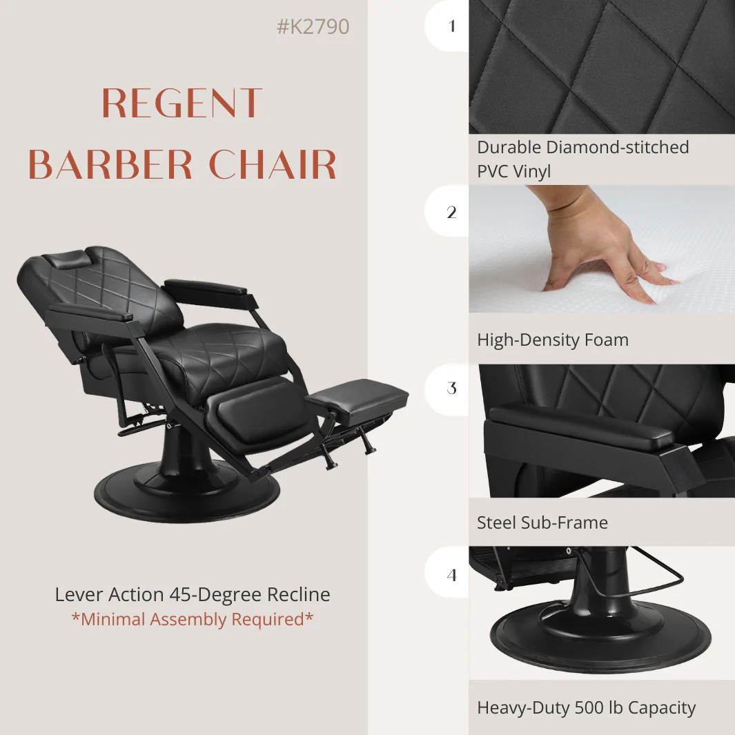 Regent Barber Chair - Image 50