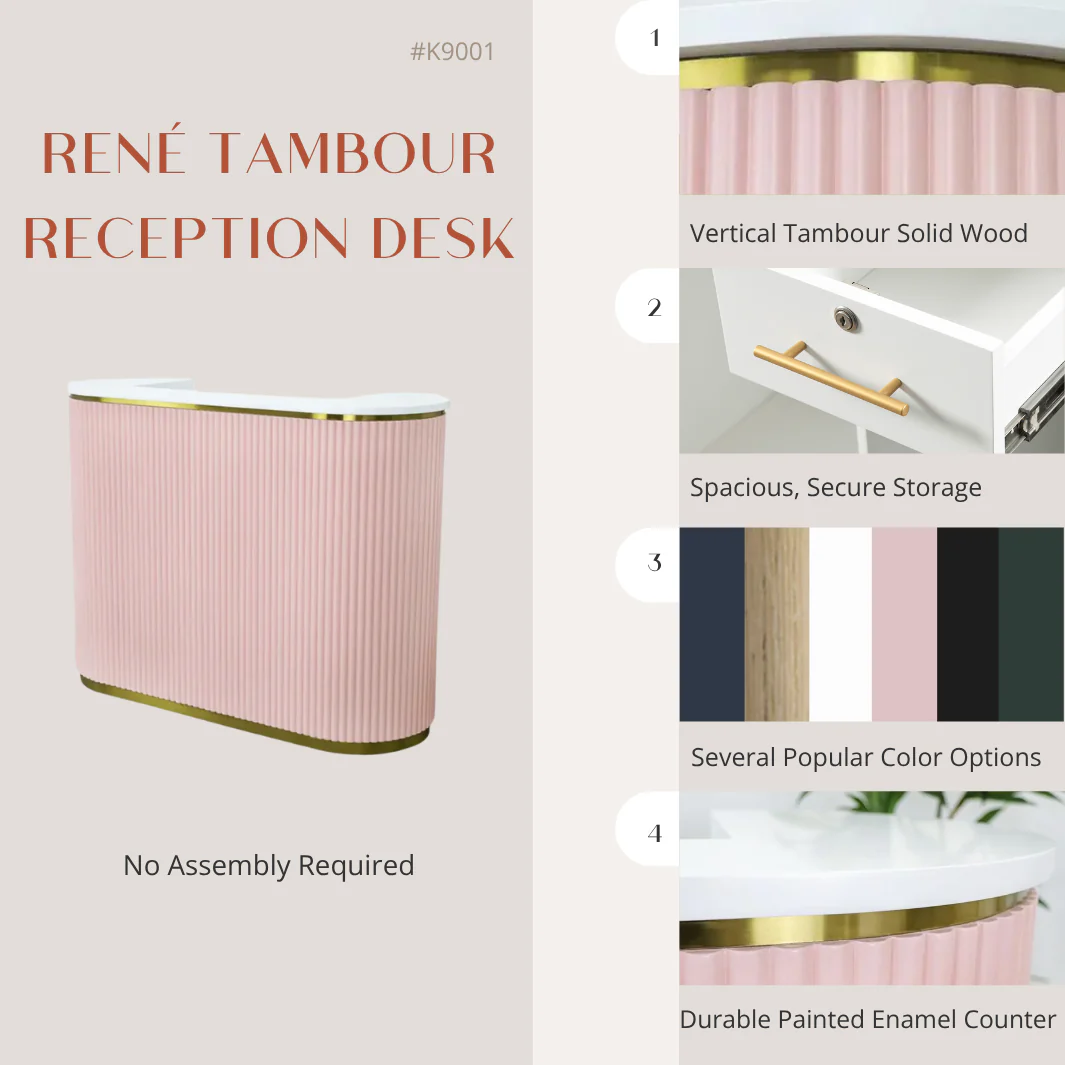René Tambour Reception Desk - Image 12