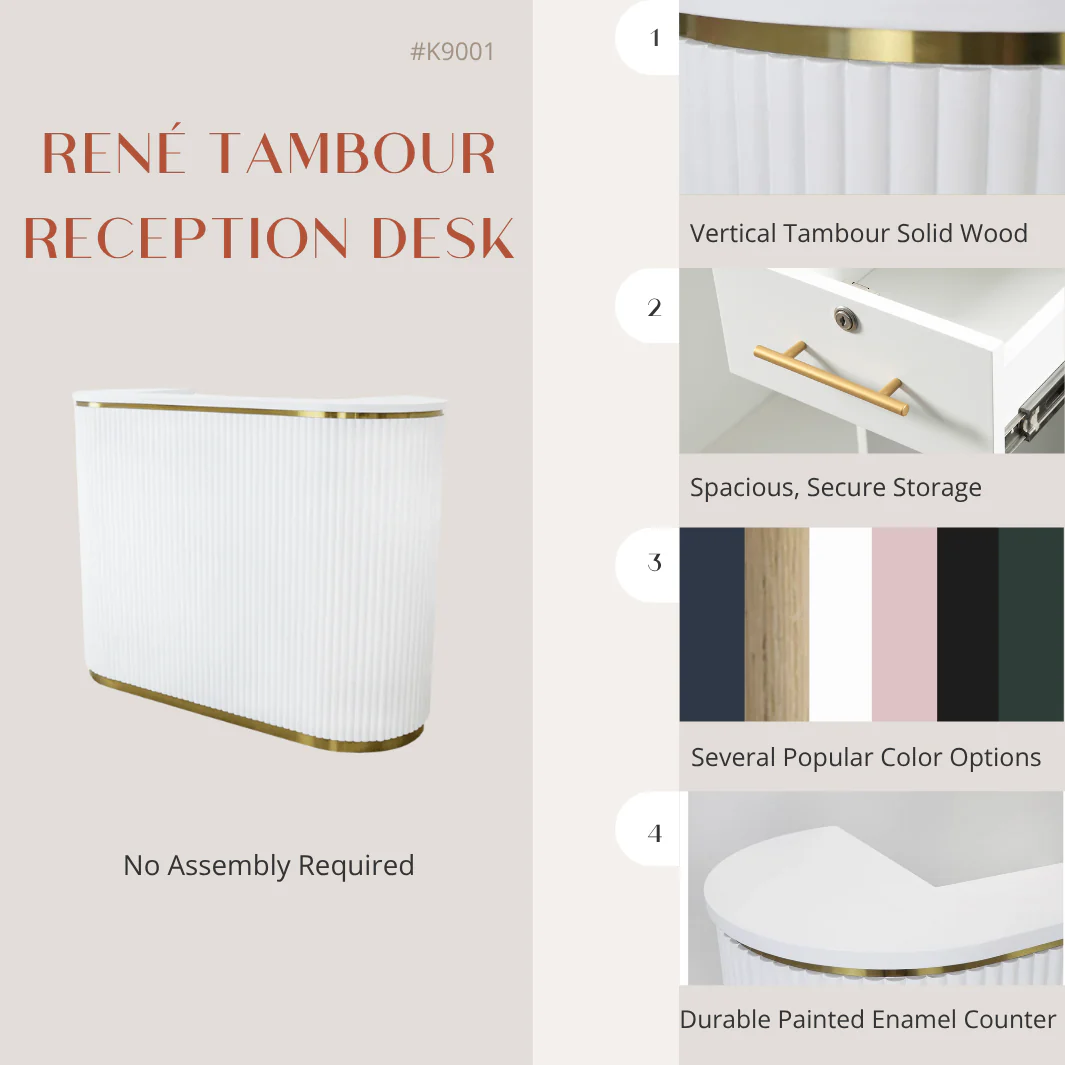 René Tambour Reception Desk - Image 23
