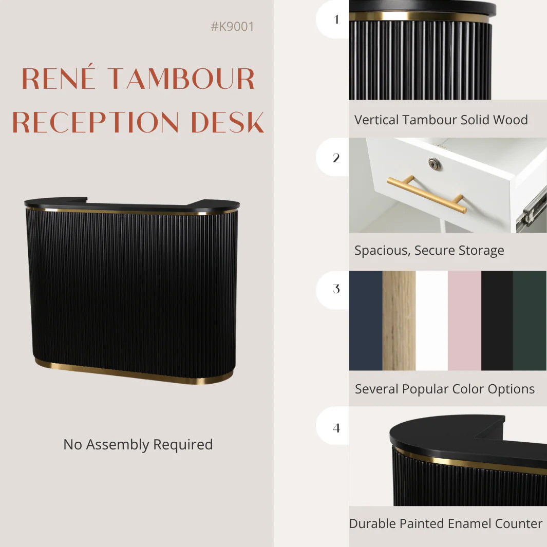 René Tambour Reception Desk - Image 3