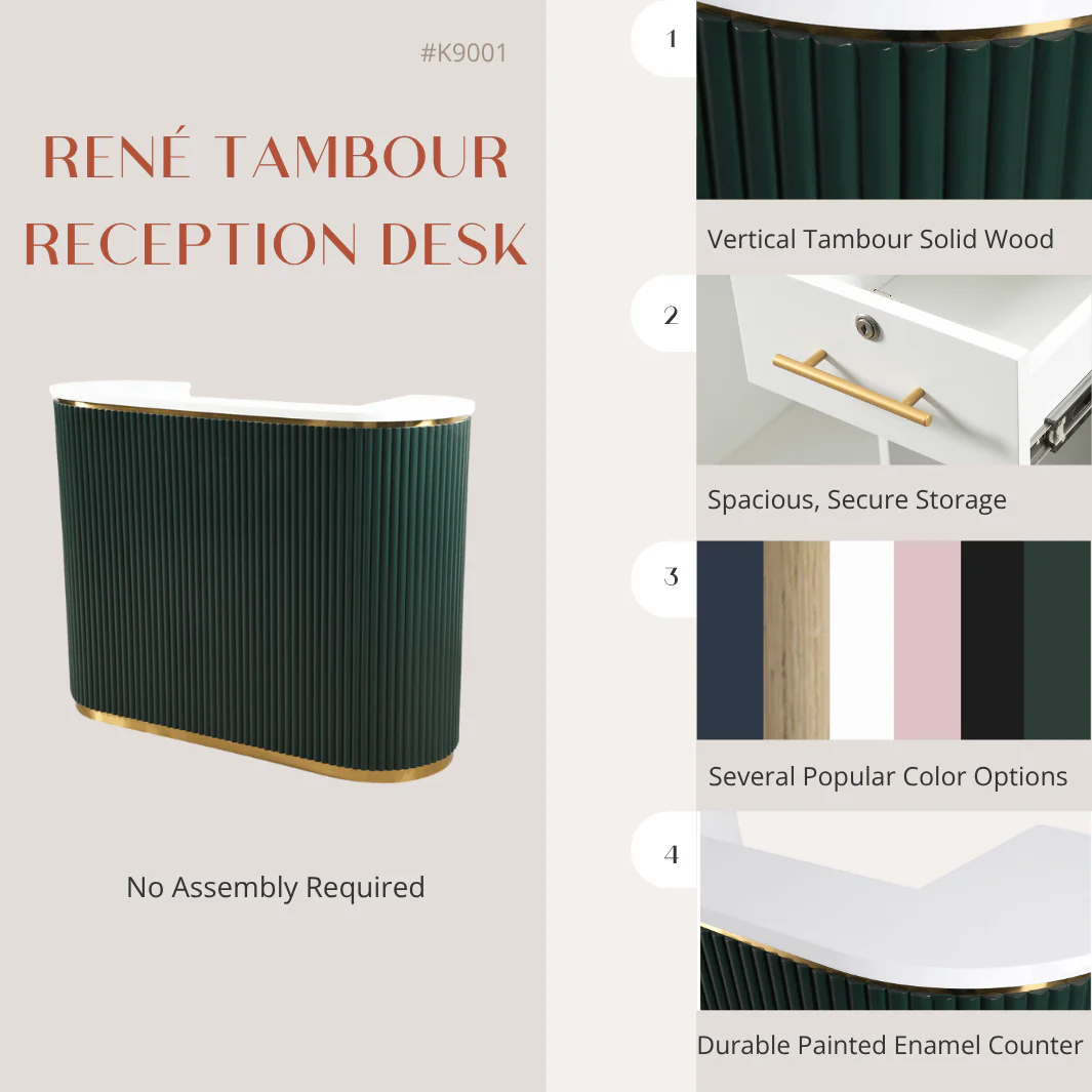 René Tambour Reception Desk - Image 35
