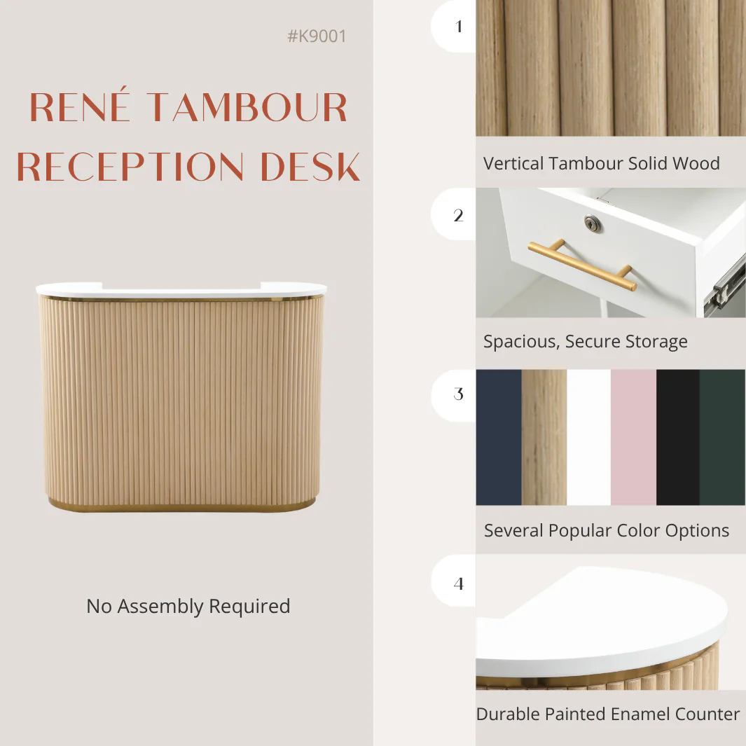 René Tambour Reception Desk - Image 43