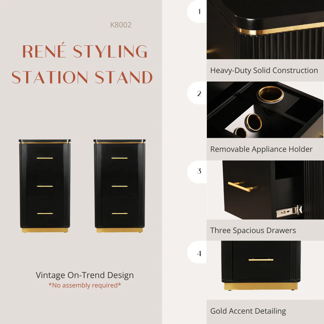 René Salon Station Stand-2pks - Image 3