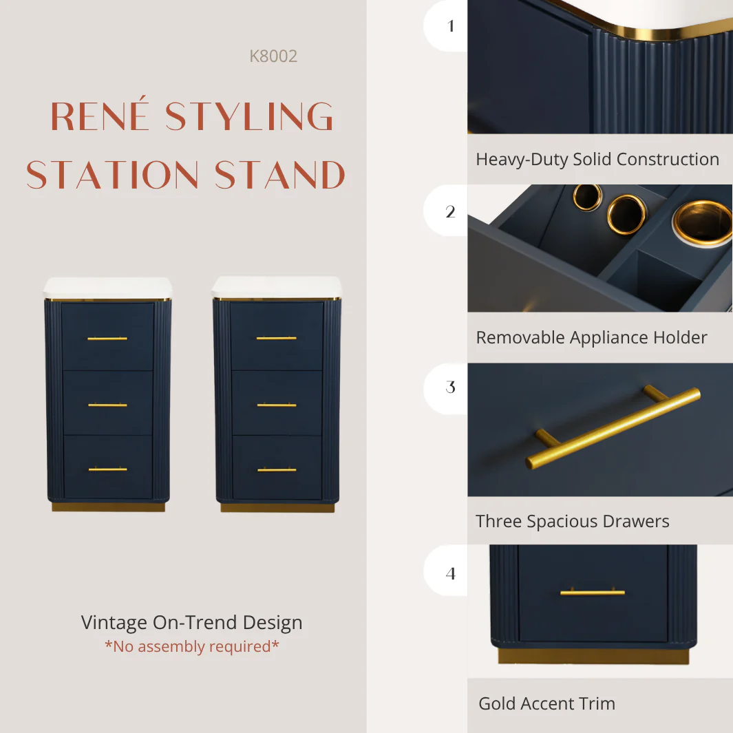 René Salon Station Stand-2pks - Image 31