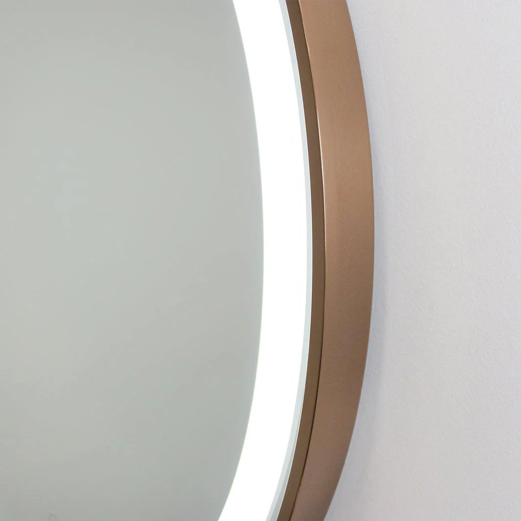 Rose Gold Nova Salon Station and Mirror - Image 12