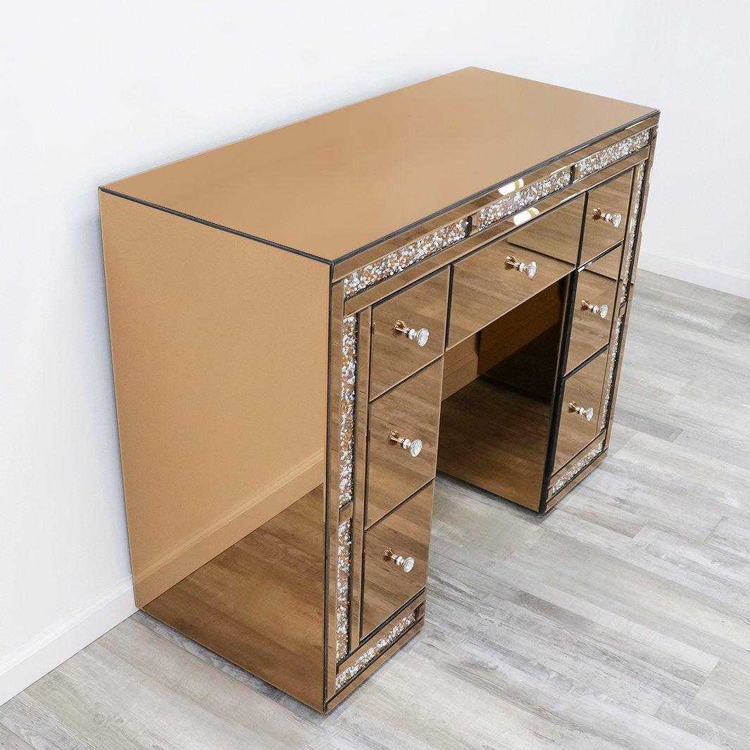 Rose Gold Nova Salon Station and Mirror - Image 4