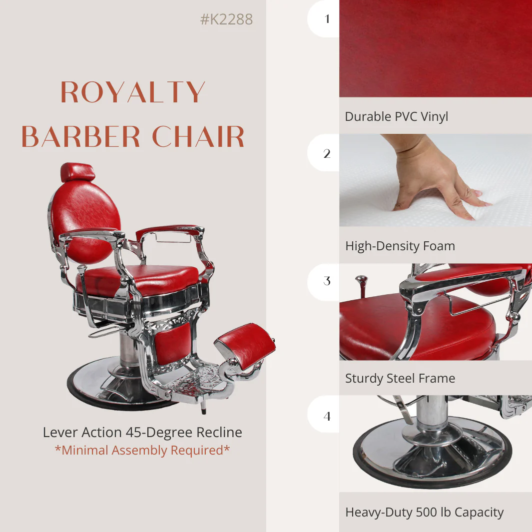 Royalty Barber Chair - Image 3