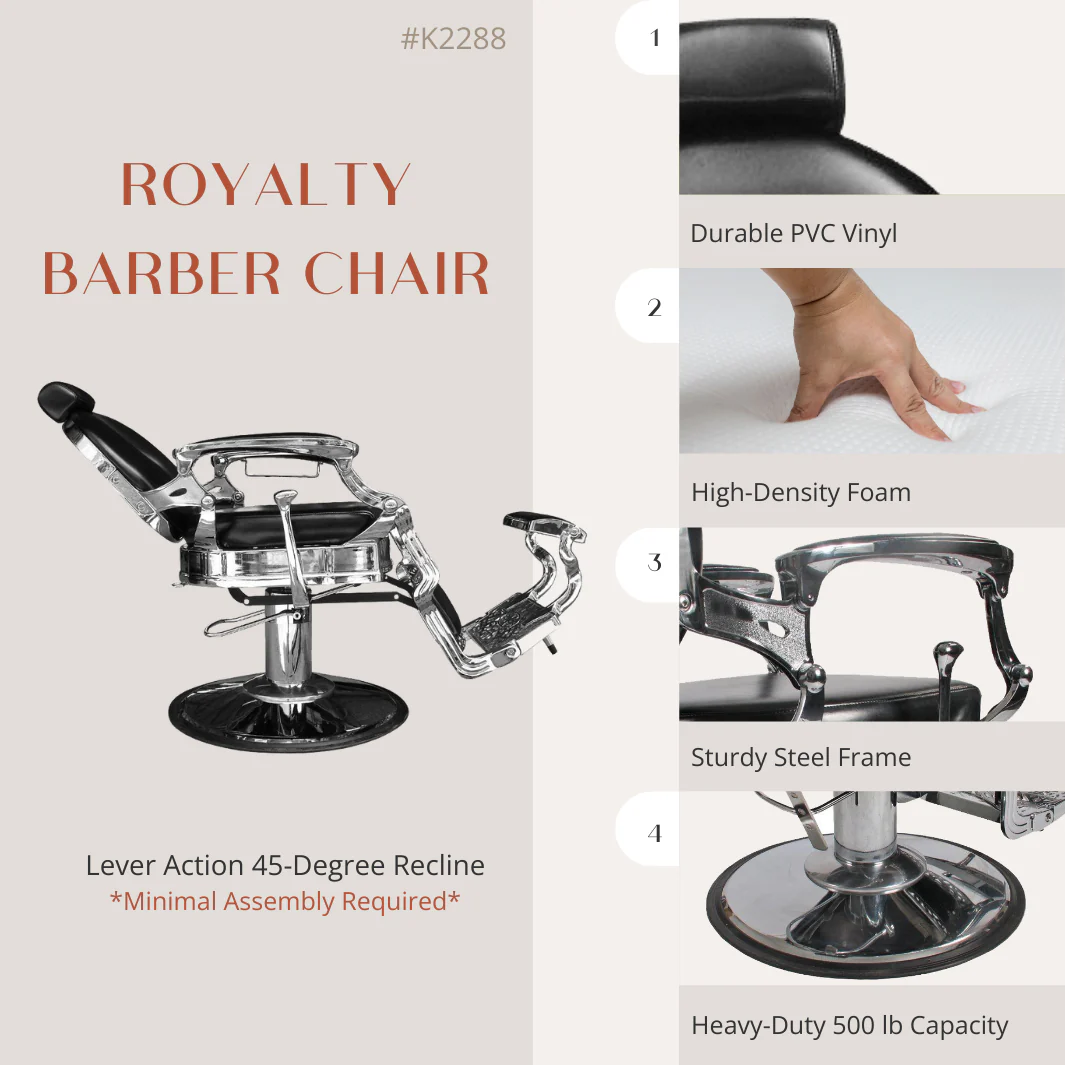 Royalty Barber Chair - Image 8