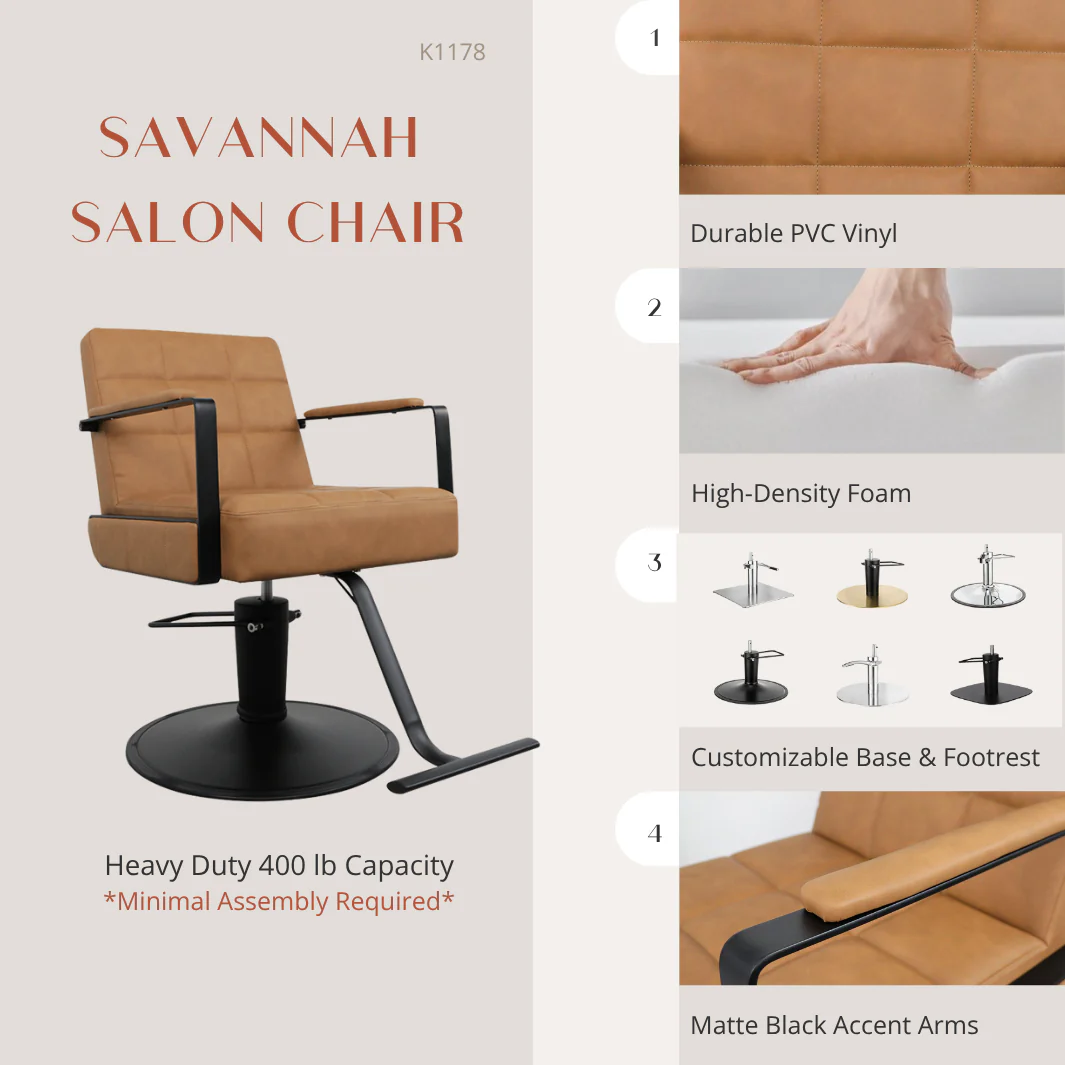 Savannah Salon Chair - Image 34
