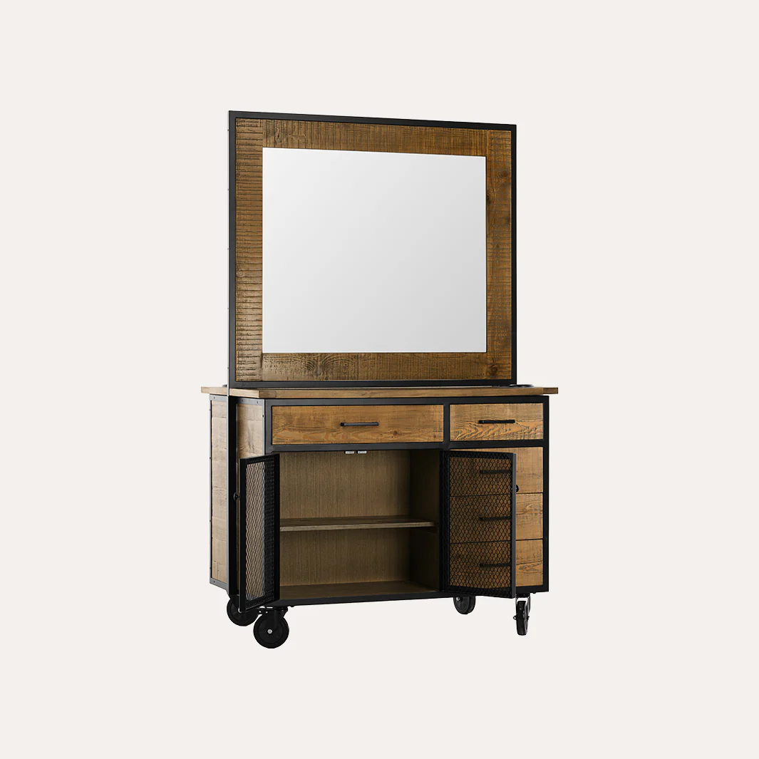 Sierra Reclaimed Double Sided Styling Station - Image 4