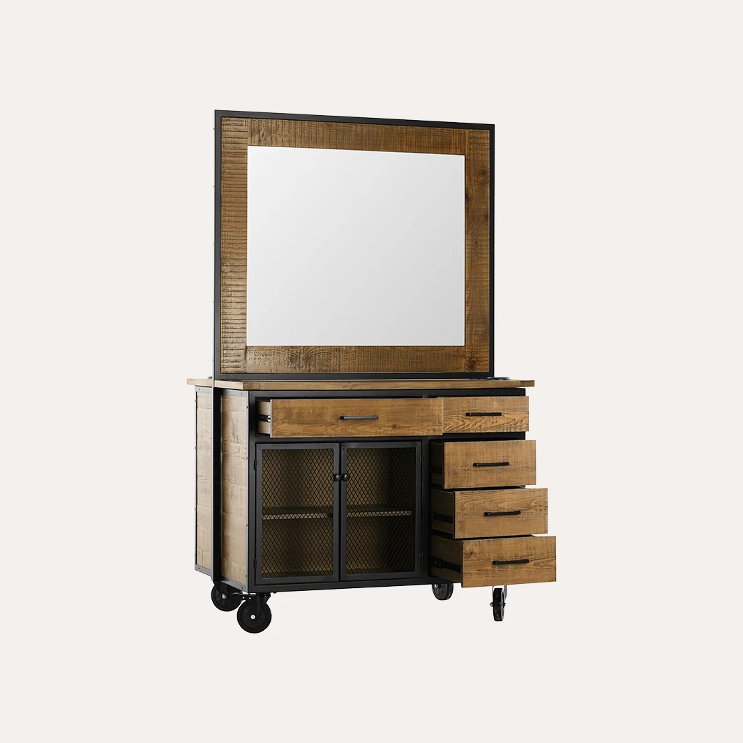 Sierra Reclaimed Double Sided Styling Station - Image 5