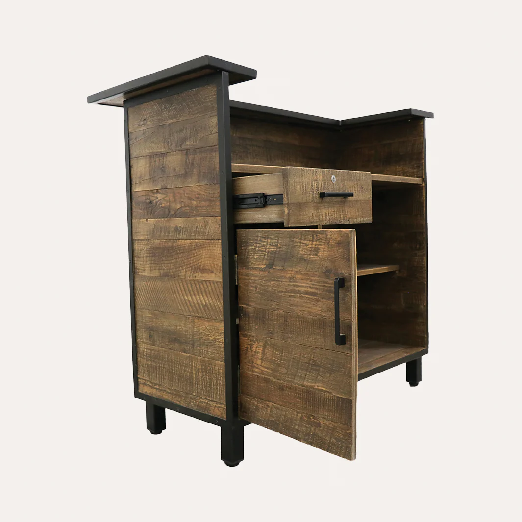 Sierra Reclaimed Reception Desk - Image 6